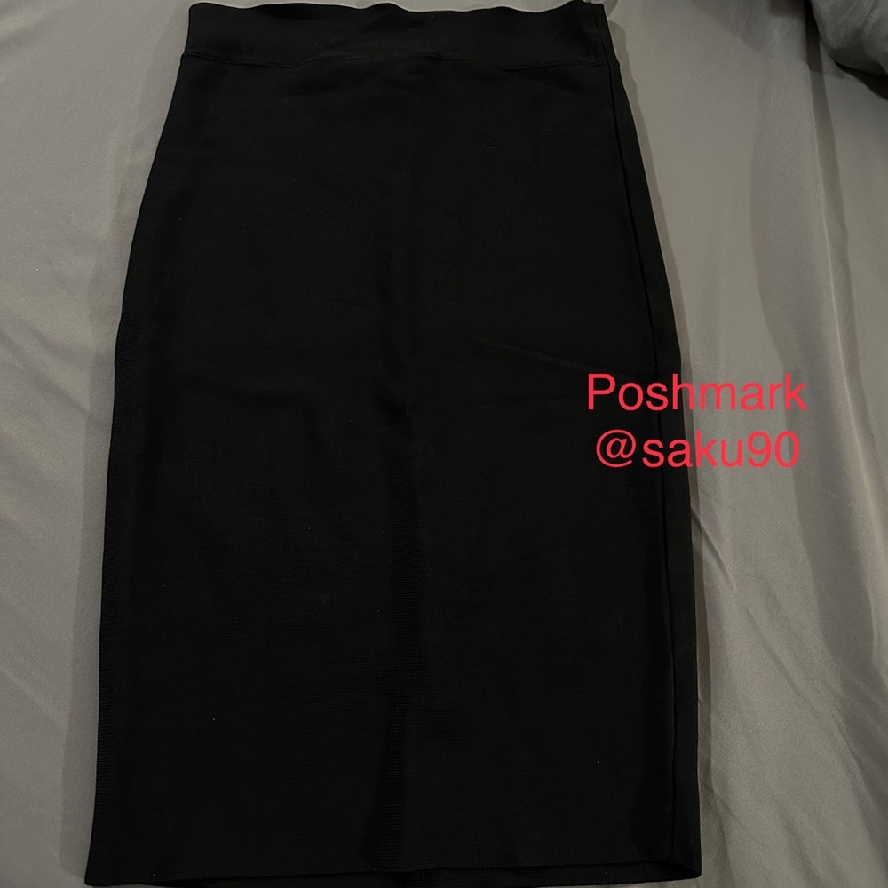 BCBGMAXAZRIA black pencil skirt